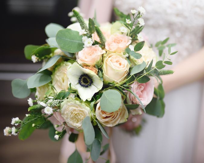 Bouquet da sposa elegante a Messina