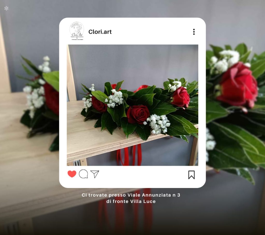 Bouquet floreale per festa di laurea a Messina